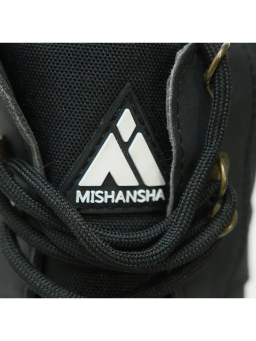 Mishansha Winter Boots Size 10 Faux Fur Lined Work Duck Boot Lace up Black